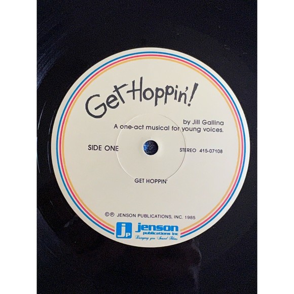 Have a Ball / Get Hoppin' Jill Gallina LP Kimbo Jenson VG+ - Picture 11 of 13